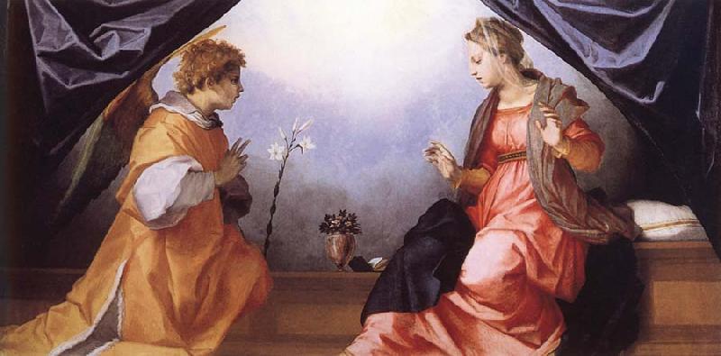 Andrea del Sarto The Verkundigung oil painting image